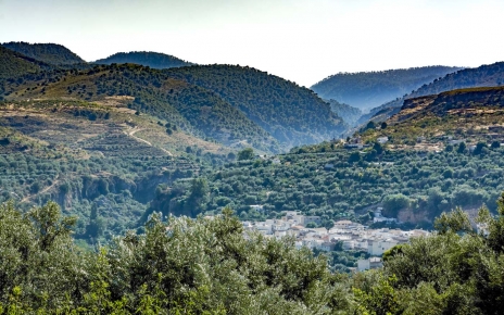 Vistas del pueblo de Albunuelas